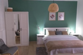 White brick Apartment Zagreb